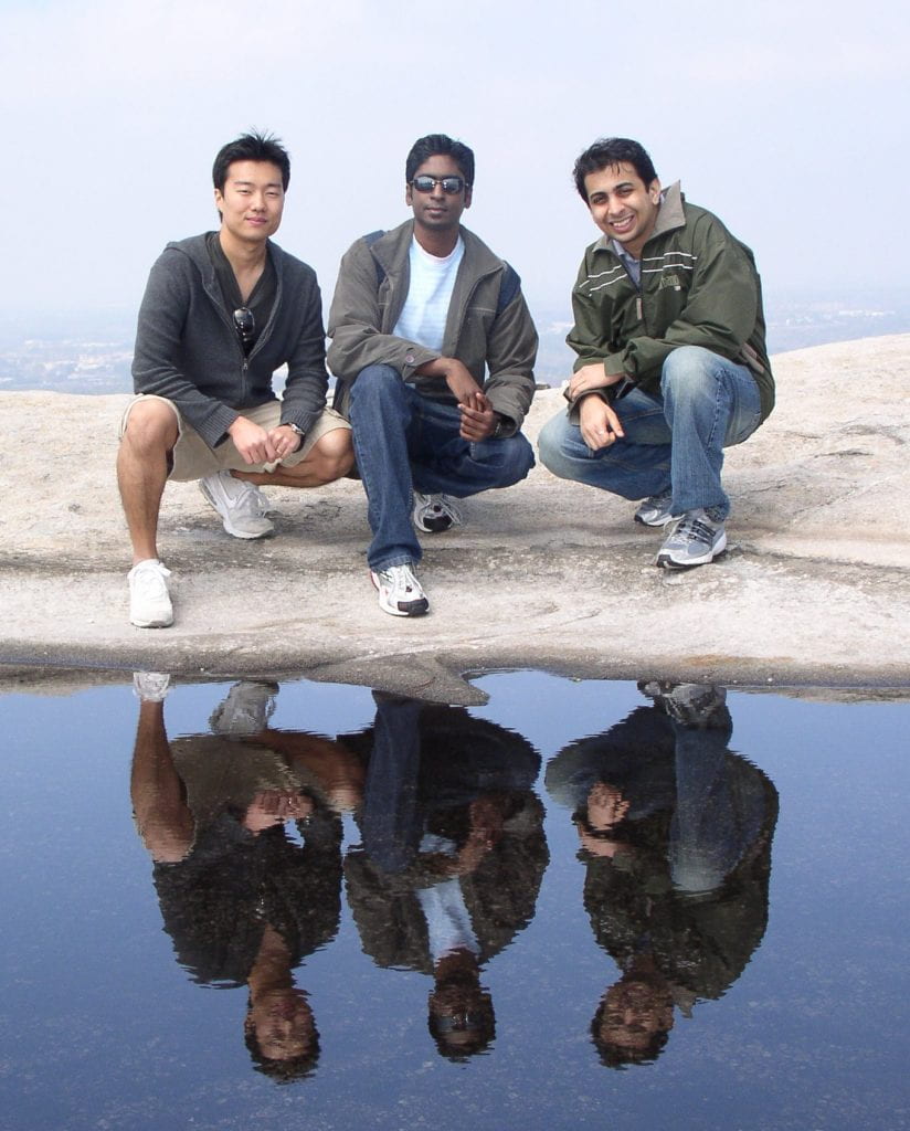 Figure 9. From left to right: Yong Jun Chang, Steve James William, and Vivek Agate.